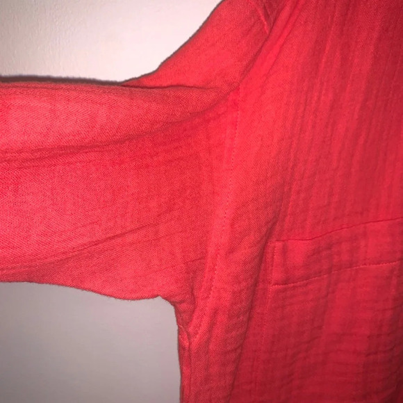 Eileen Fisher 100% Organic Cotton Button Up Shirt S - Picture 5 of 9